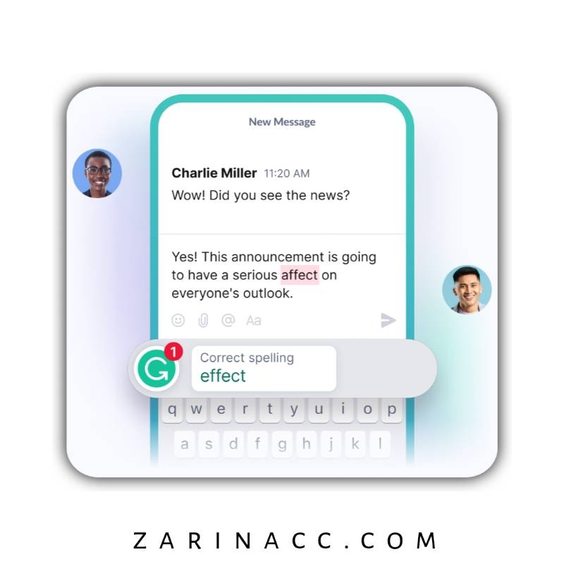خرید اکانت هوش مصنوعی Grammarly