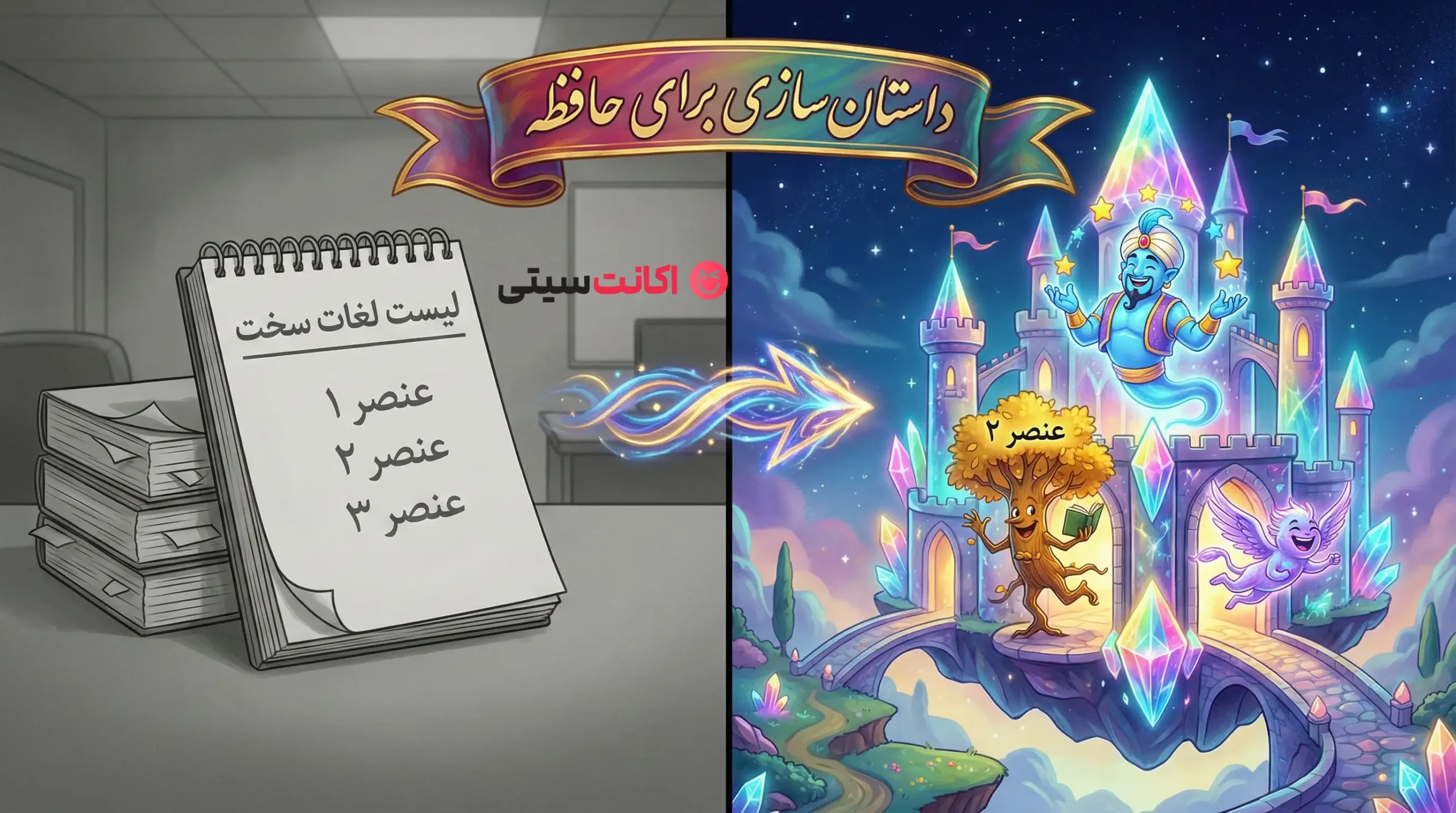 استفاده از تکنیک قصر حافظه و داستان سازی در ChatGPT برای حفظ مطالب سخت